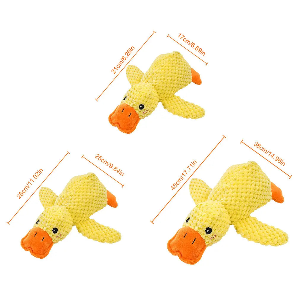 Dog Calming Duck Toy Pet