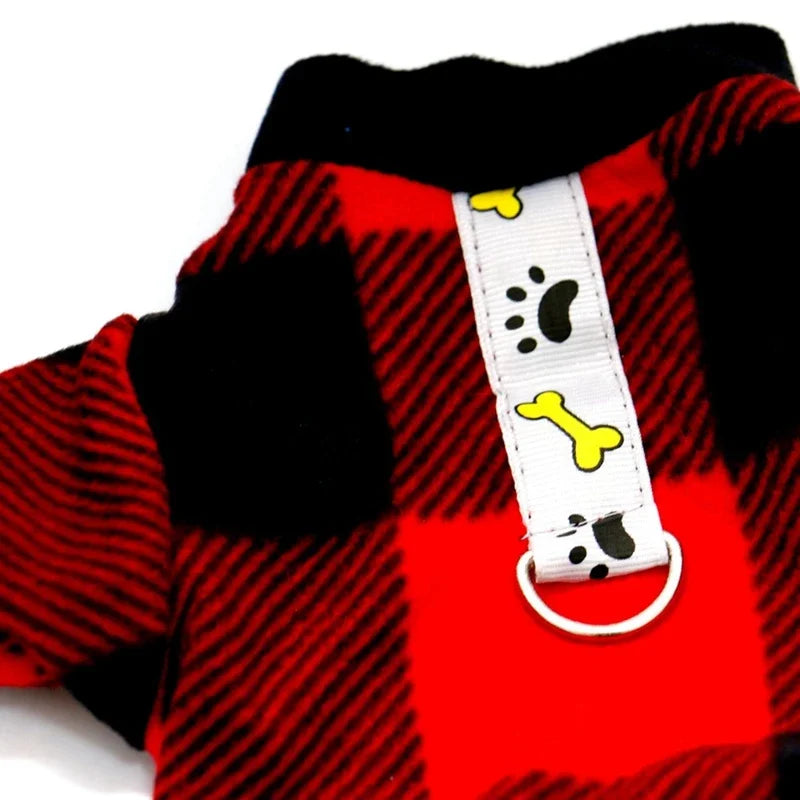 Warm Fleece Dog Or Cat Clothes Winter Pullover