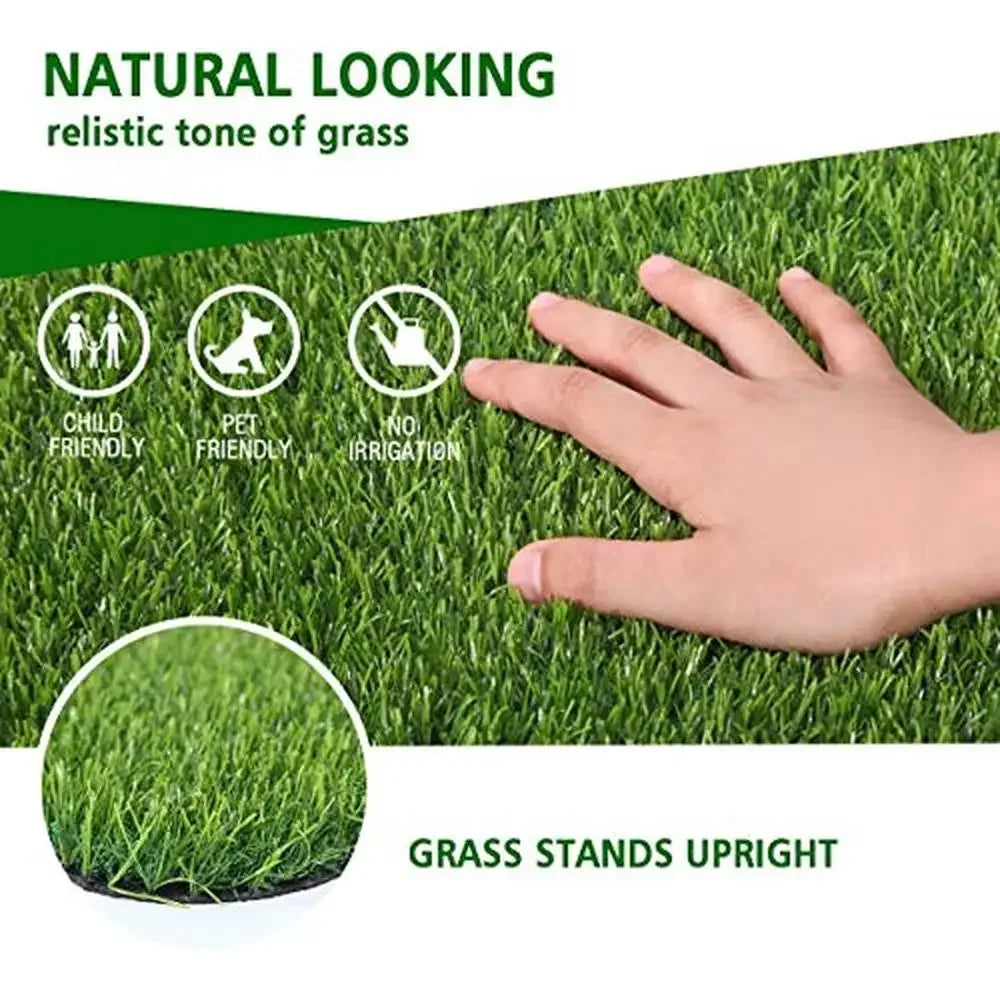 Artificial Grass Turf Mat 3.3x33 ft High Density Pet Training