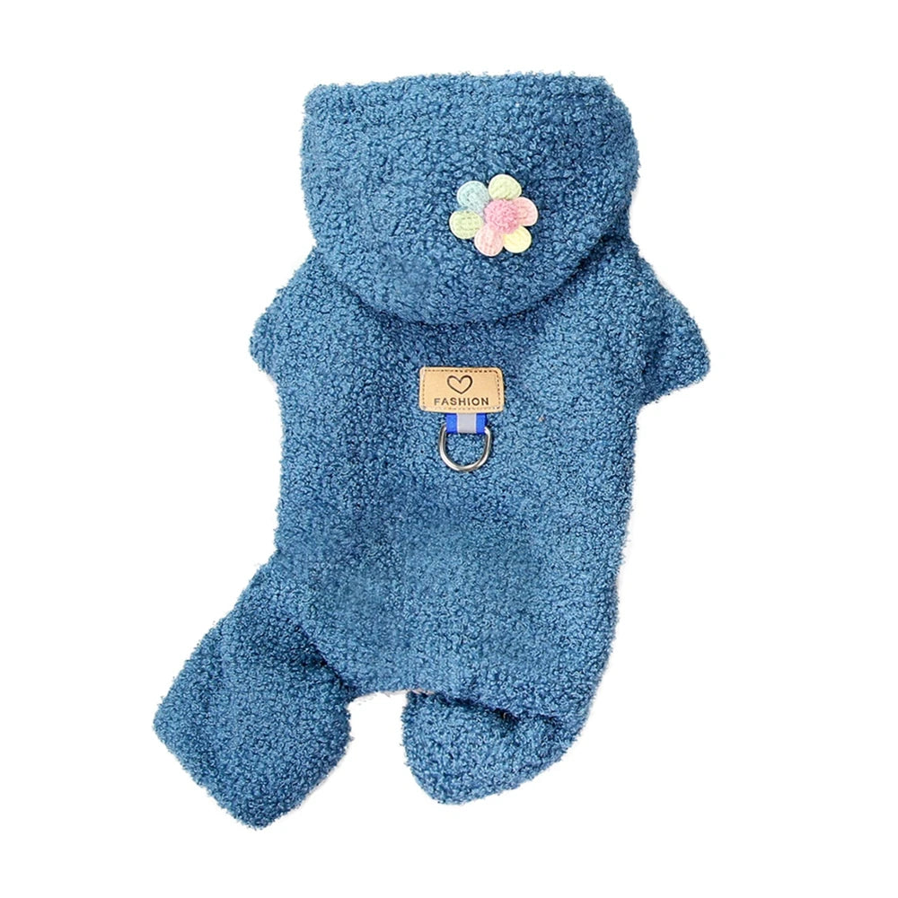 Winter Clothes For Small Dogs Jacket Thicken Warm Fleece