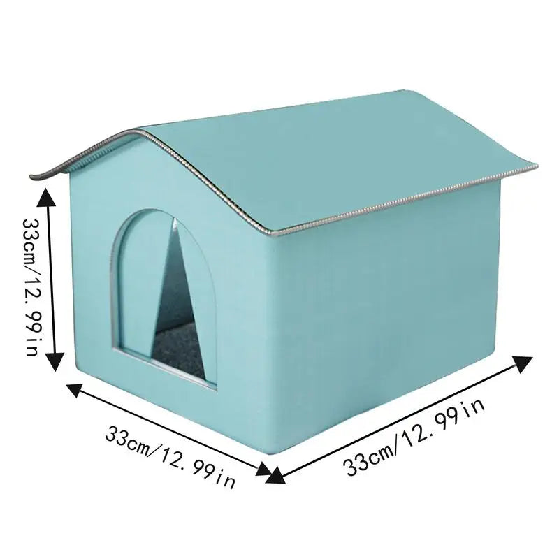 Outdoor Pet House Foldable Warm Waterproof