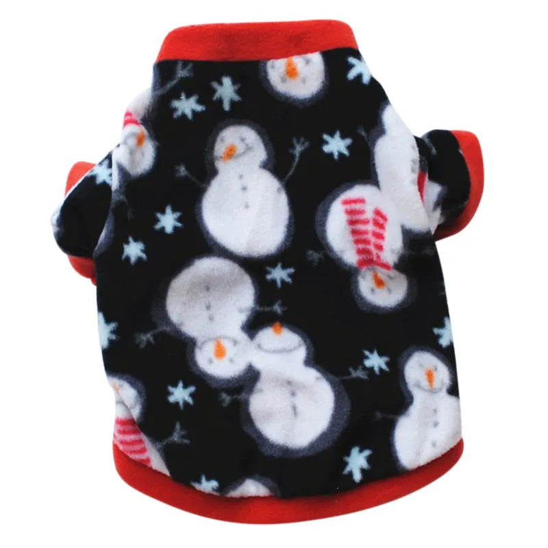 Warm Fleece Pet Dog Clothes Cute Coat