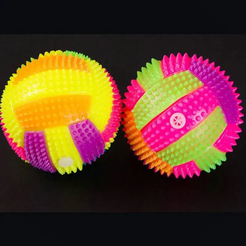 Dogs Squeaky Ball Toys Small Rubber Balls Dog Squeaky