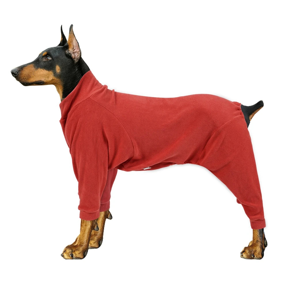 Winter Warm Dog Pajamas Clothes Coat