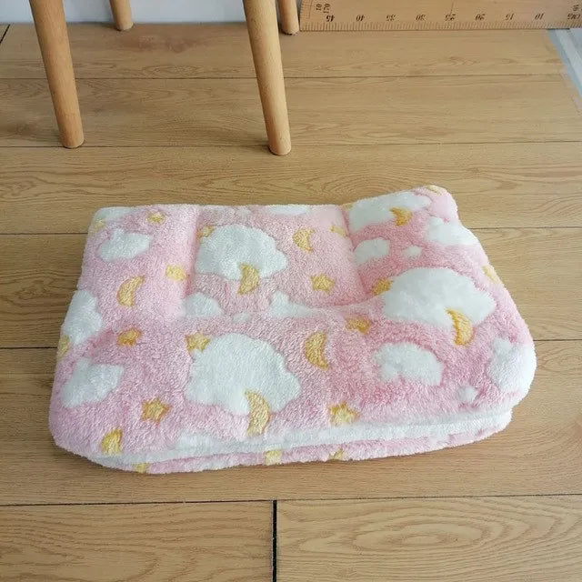 Flannel Pet Mat Thickener Bed Dog Or Cat Bed