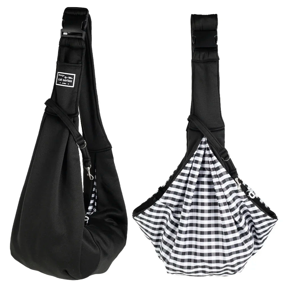 Small pets Sling Carrier Bag Adjustable Strap