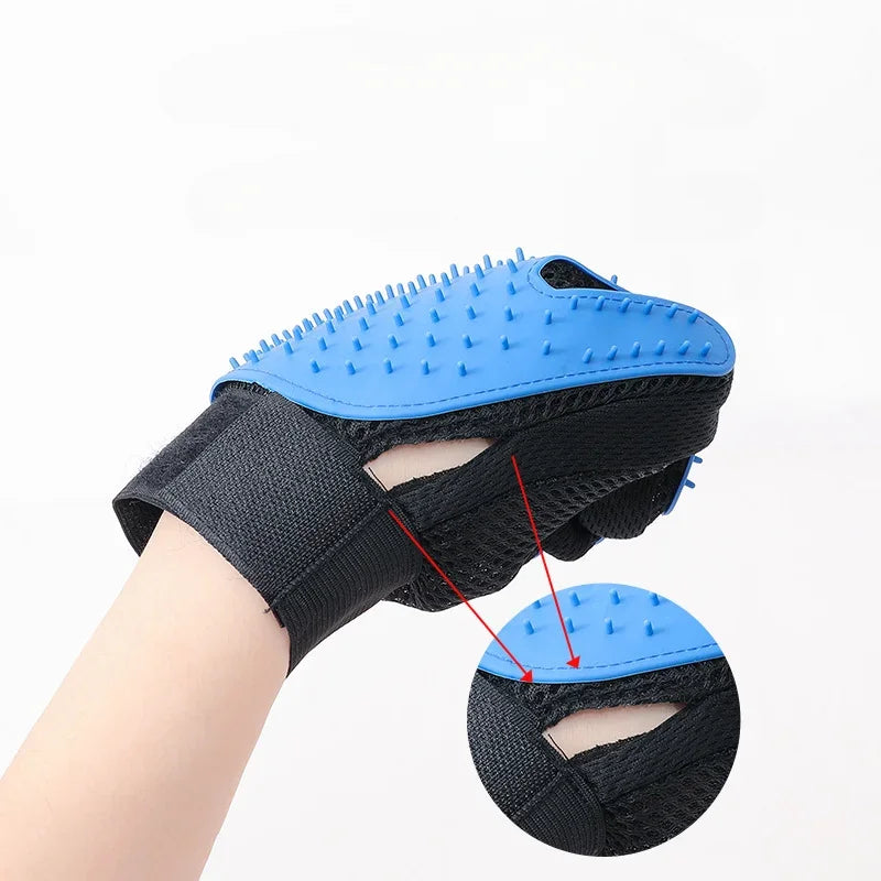 Pet brush Self Grooming shedding Glove