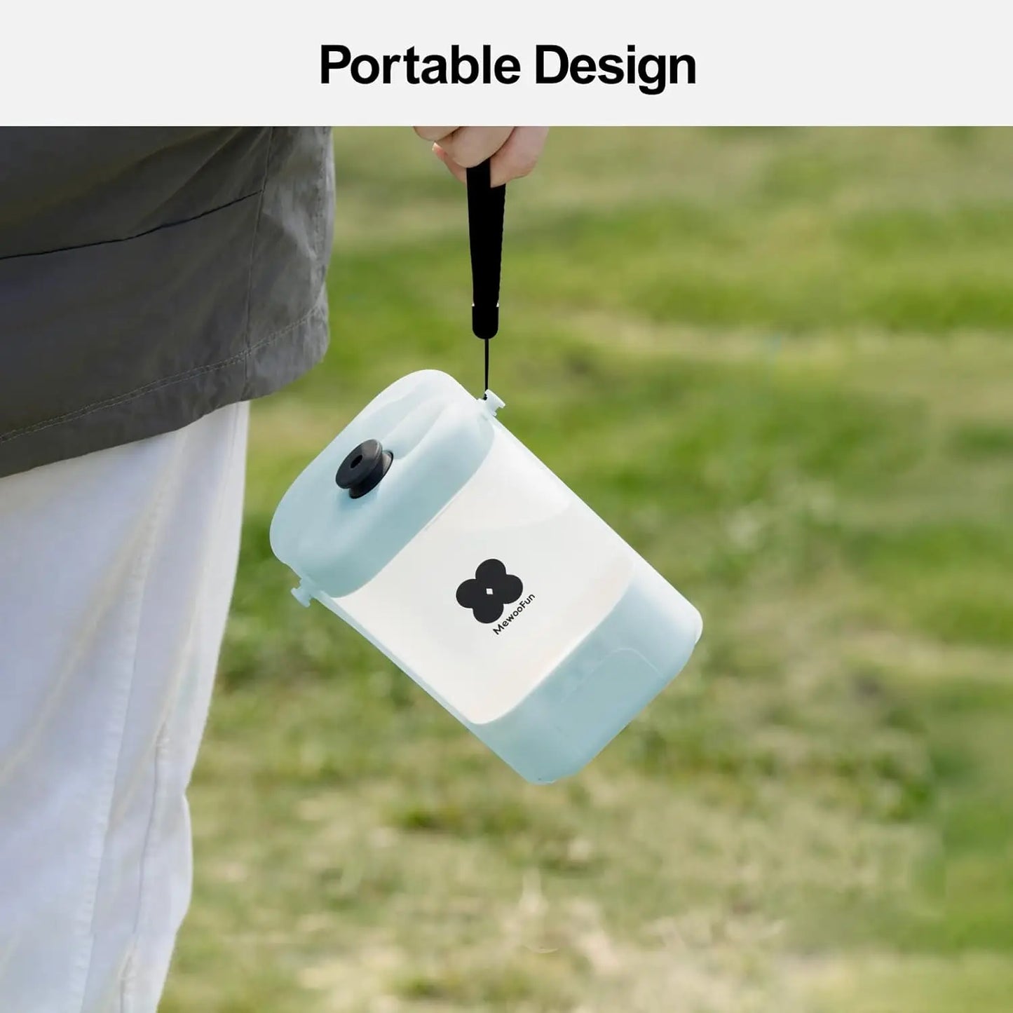 Mewoofun Portable Dog Water Bottle Leak Proof Water Bottle