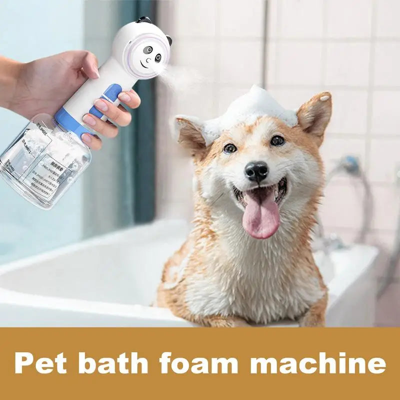 Dog Soap Electric Foaming Shampoo Dispenser