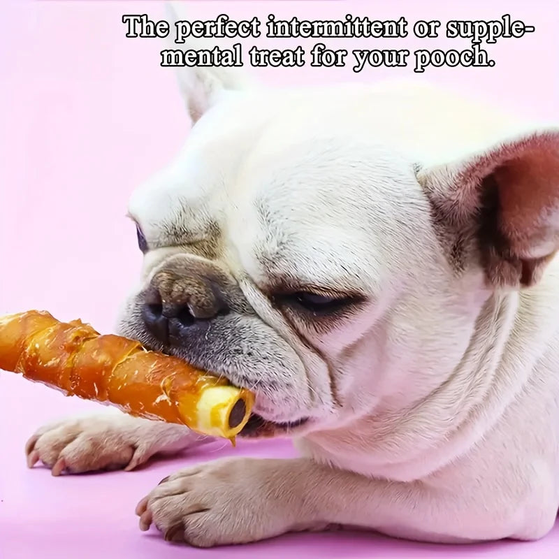 Chicken Wrapped Cowhide Stick