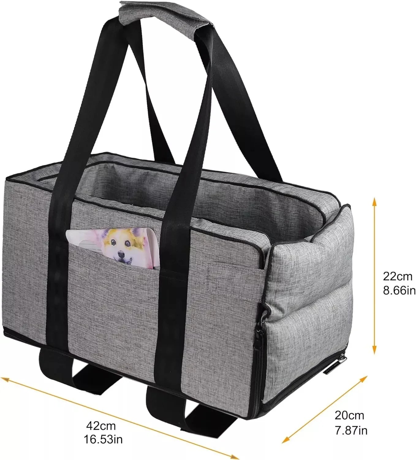 Pet Safety Booster Seat Central Car Seat