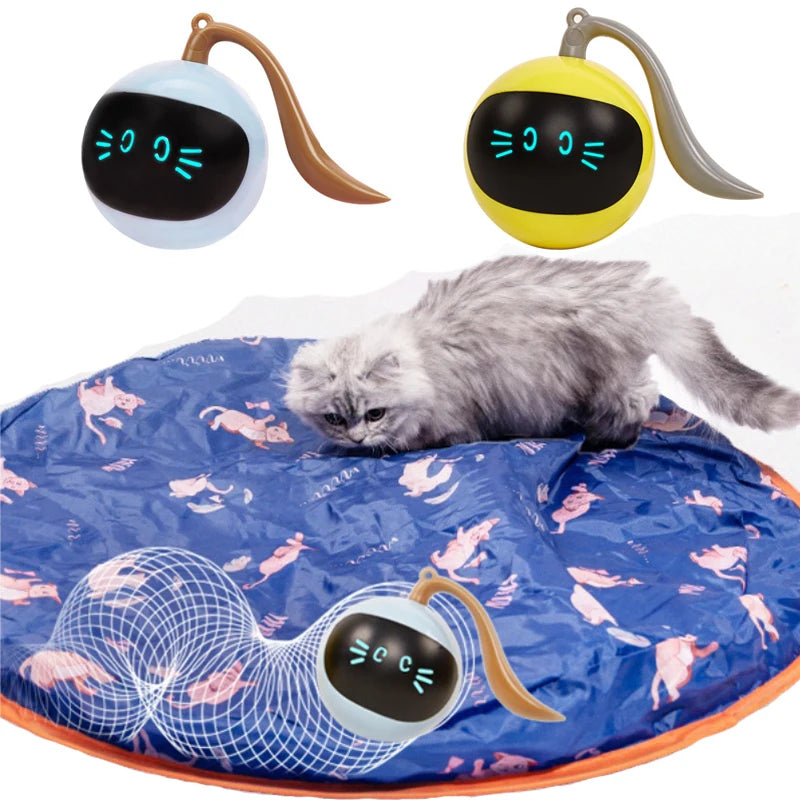 Smart Interactive Cat Toys Automatic Moving Bouncing Ball