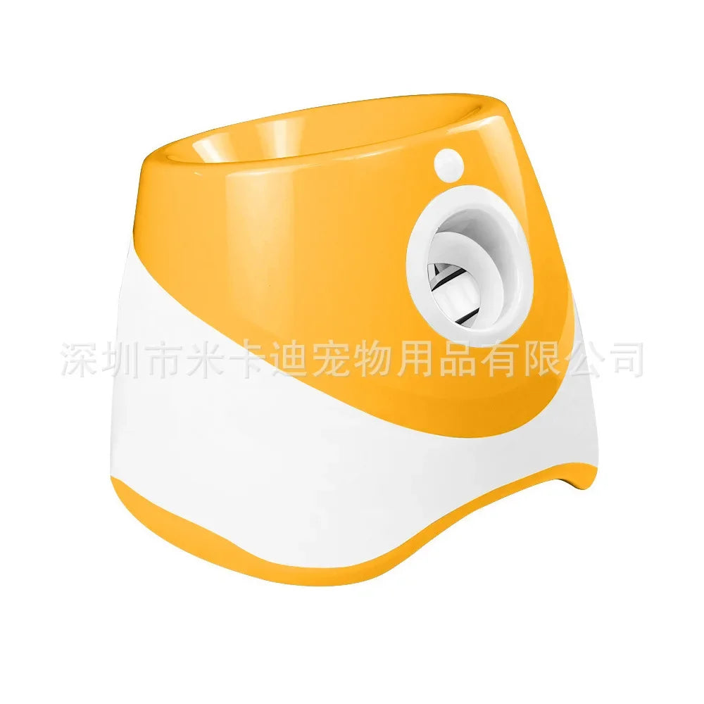 Automatic Launcher Interactive Dog Toy Tennis Toss Machine Thrower