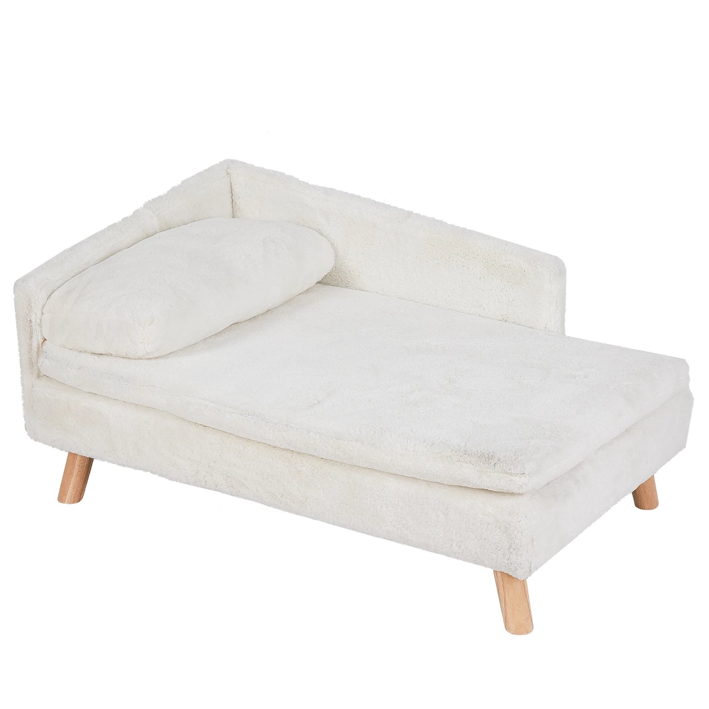 Elevated Pet Bed,Nordic Stool Bed with Cozy Pad Waterproof
