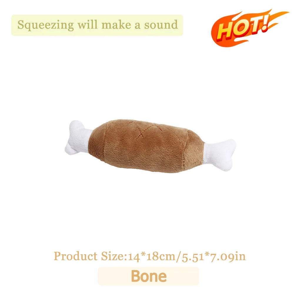 Teeth Grinding Catnip Toys Interactive Plush Cat Toy