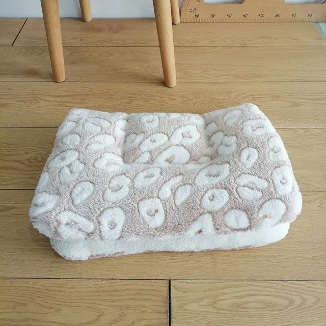 Flannel Pet Mat Thickener Bed Dog Or Cat Bed