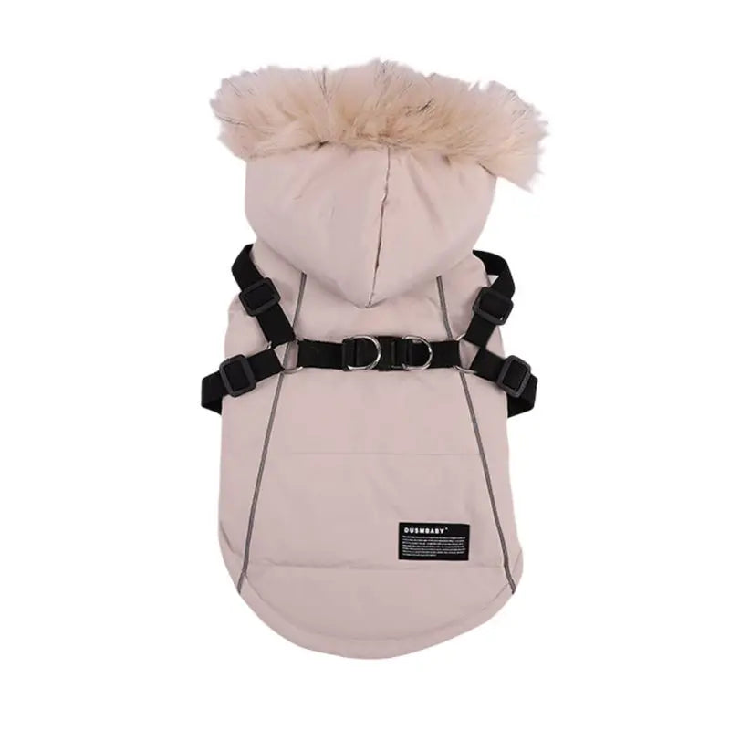 Waterproof Harness Jacket Pet Dog Clothes Coats