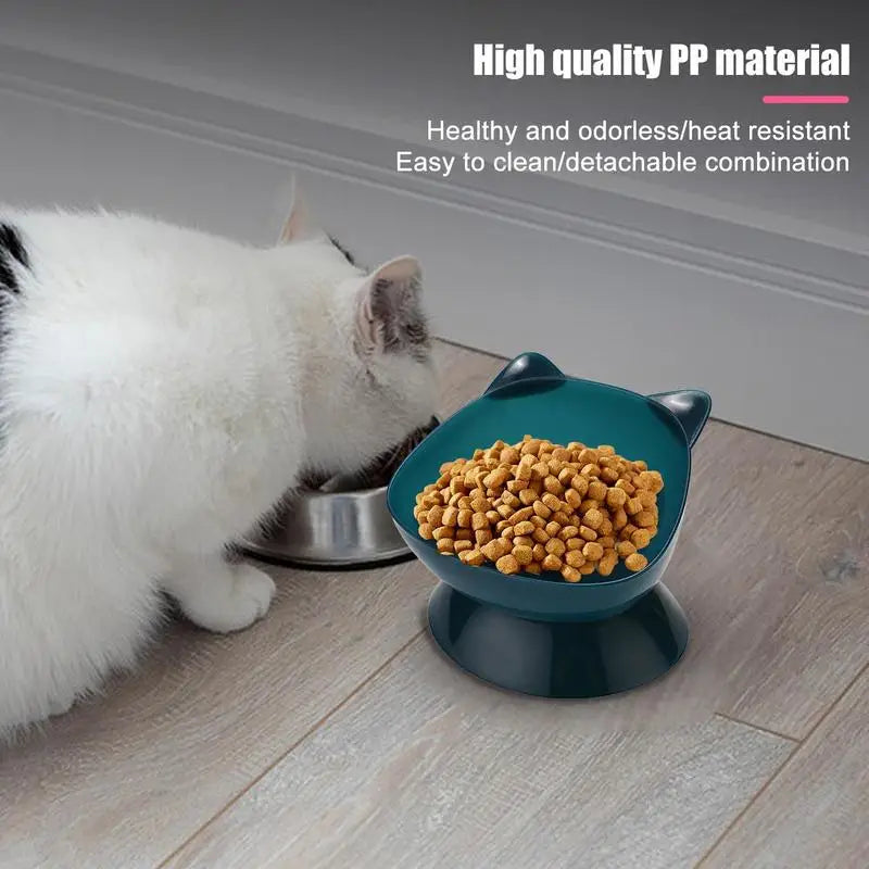 Cat Food Bowls Anti Vomiting Raised Cat Bowls