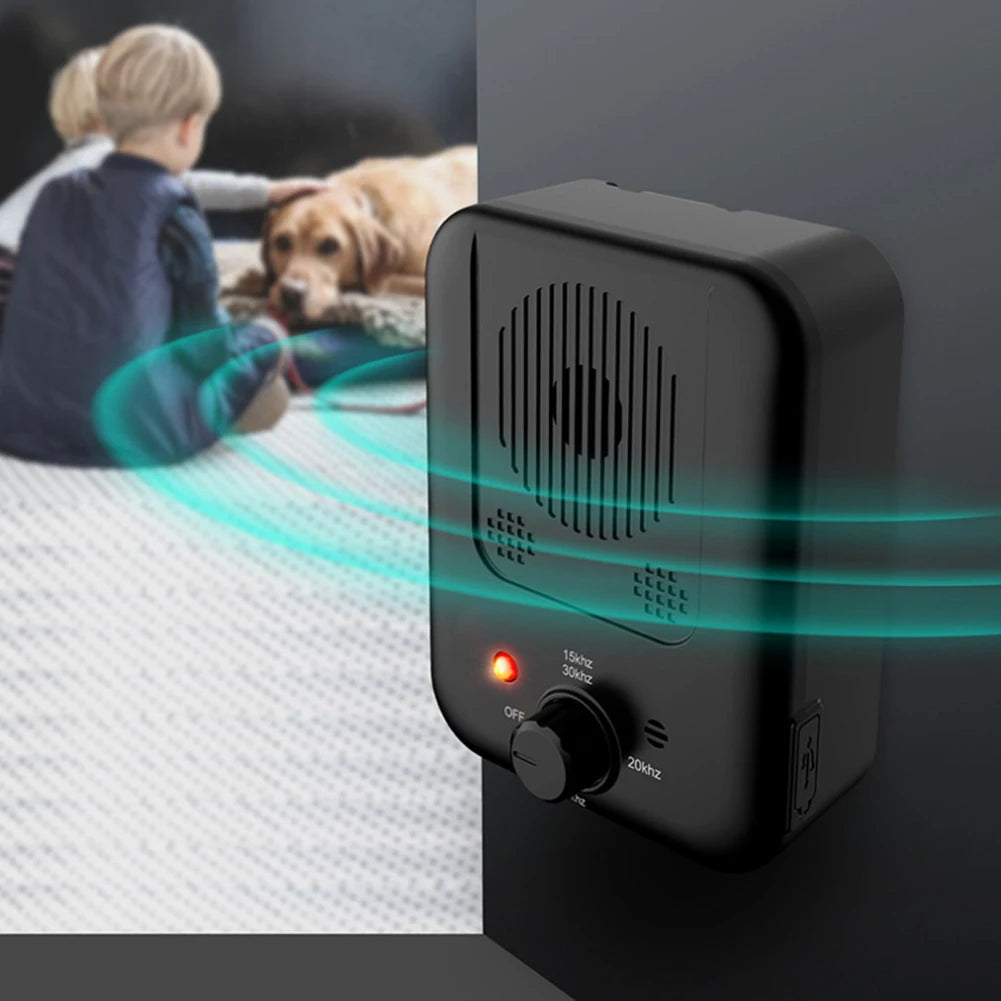 Puppy Anti Bark Ultrasonic Suppressor Outdoor Anti Noise Dog Repeller Device
