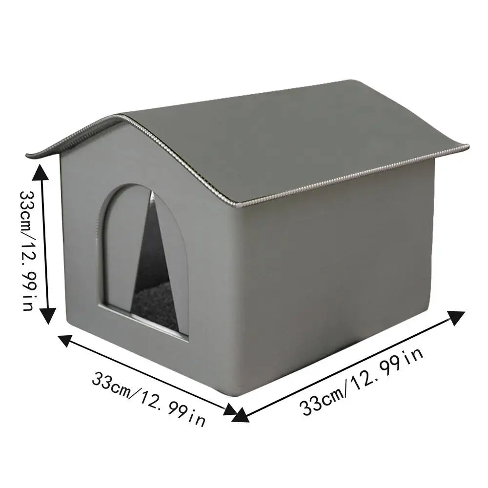 Outdoor Pet House Foldable Warm Waterproof