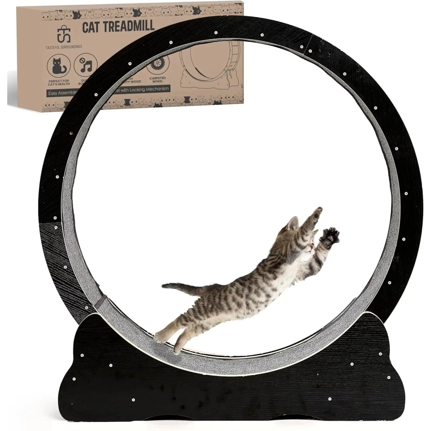 Cat Running Exercise Wheel Treadmill