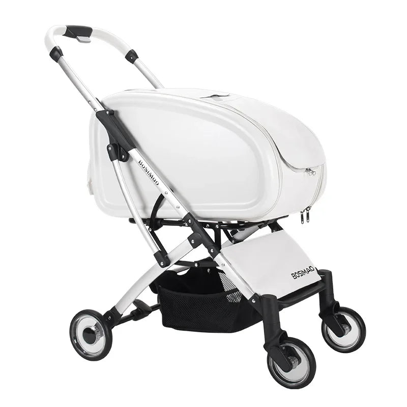 Pet Dog Stroller Detachable Pet Car Bag Transparent