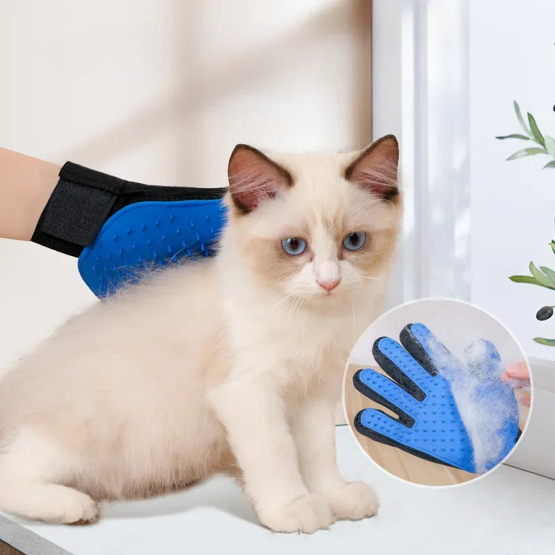 Pet brush Self Grooming shedding Glove