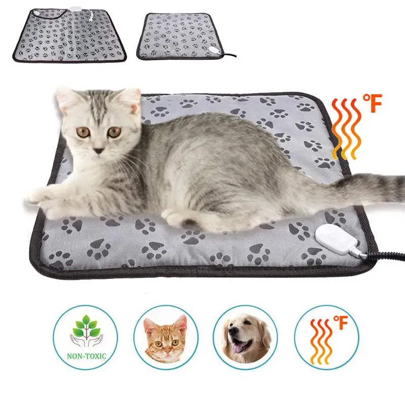 3-Speed Adjustable Heating Pad for Dog or Cat