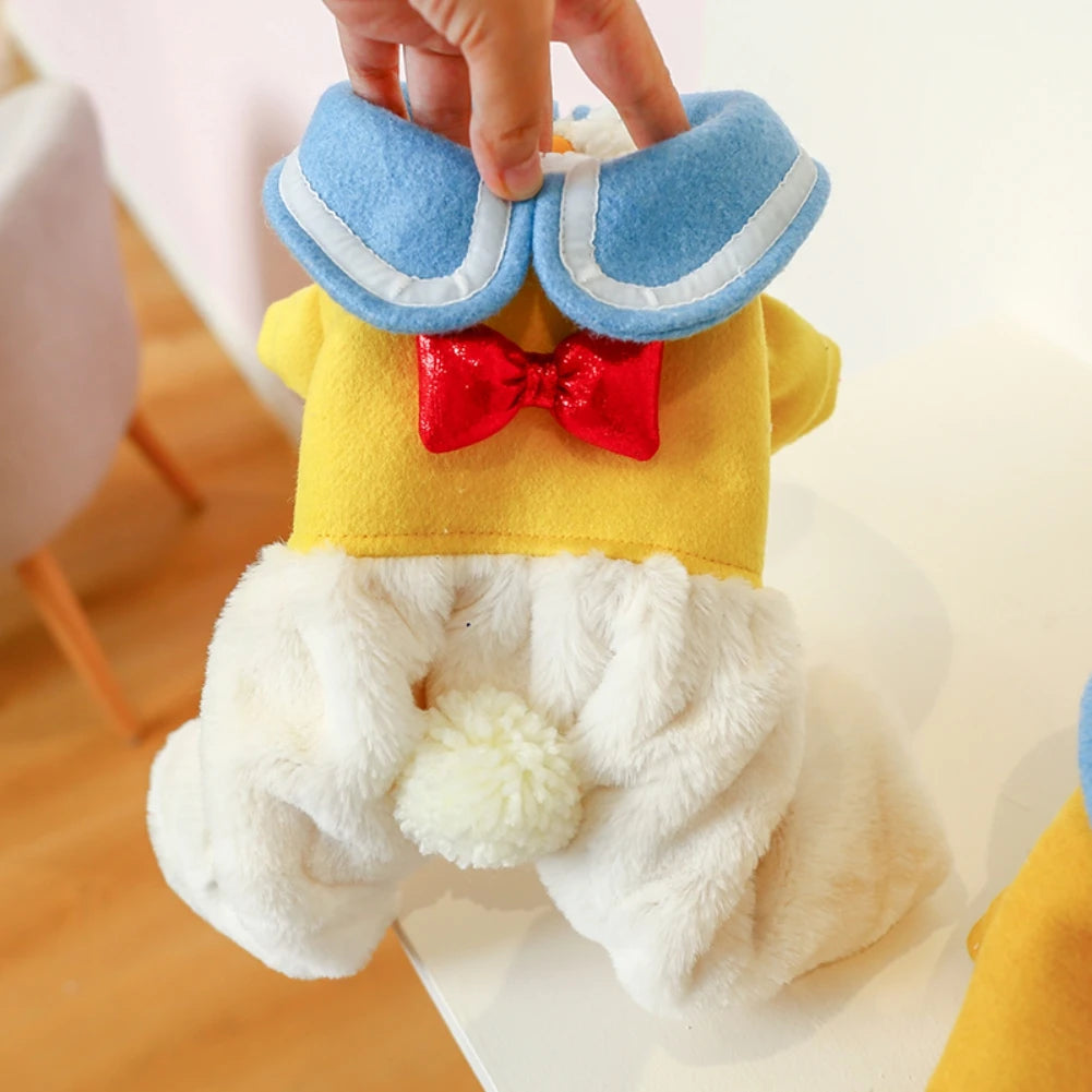 Winter Clothes Plush Warm Pet Costume