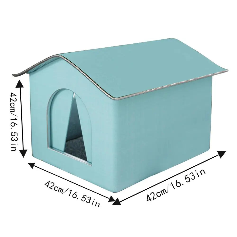 Outdoor Pet House Foldable Warm Waterproof