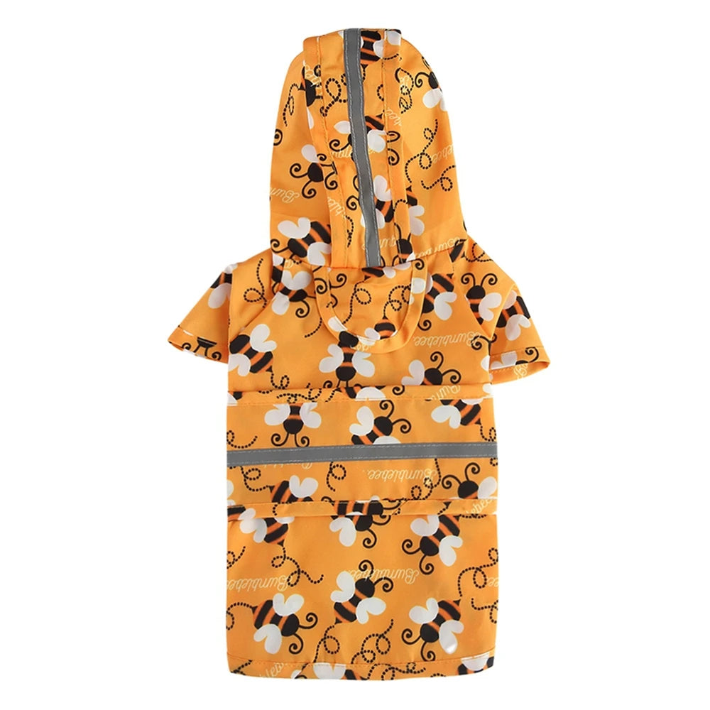 Waterproof Dog Raincoat Jumpsuit Hooded Raincoats
