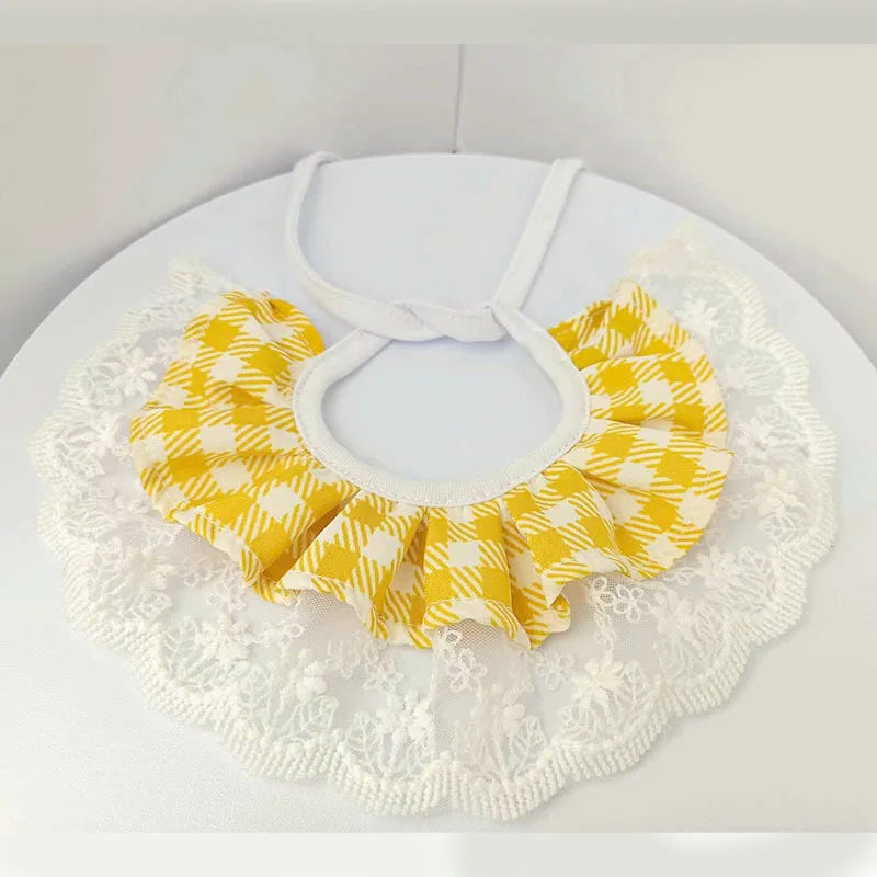Lace Bowknot Collar Cats or Dog Neckerchief