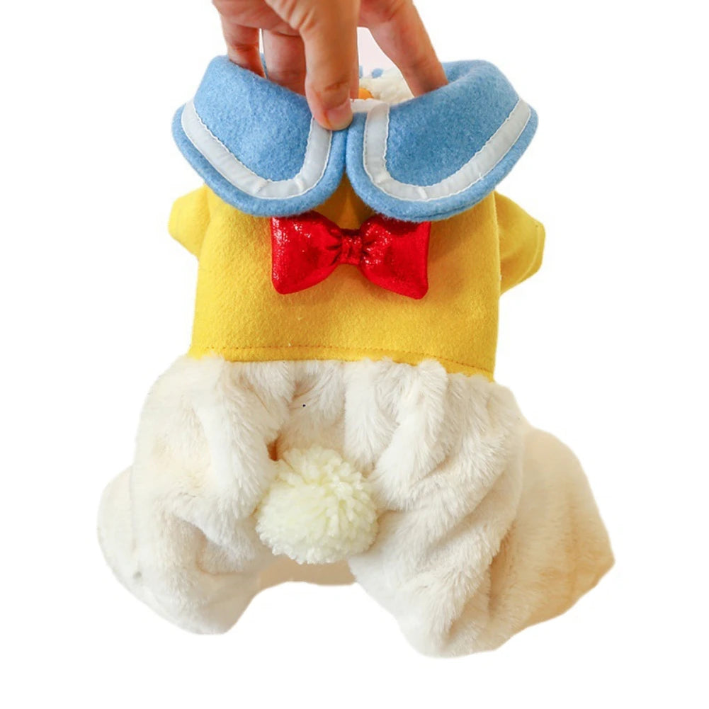 Winter Clothes Plush Warm Pet Costume