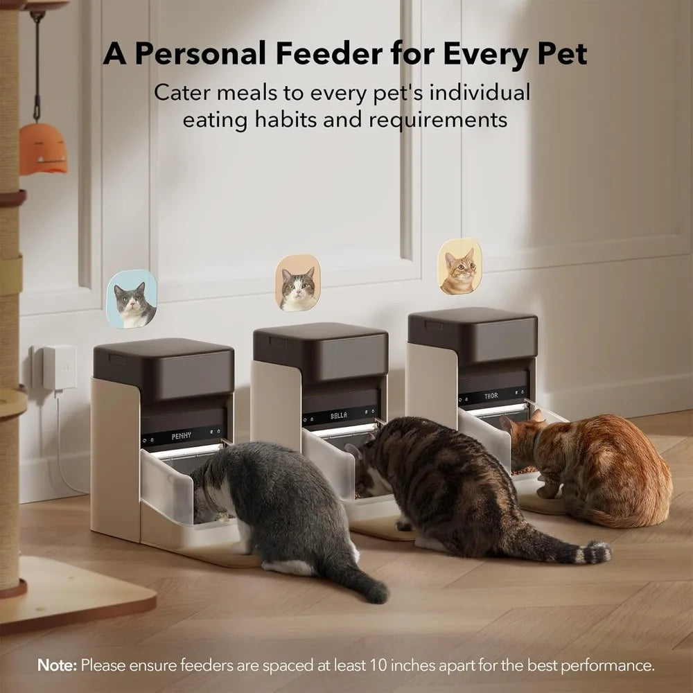 Bundle of Upgraded Automatic Cat Food Feeder