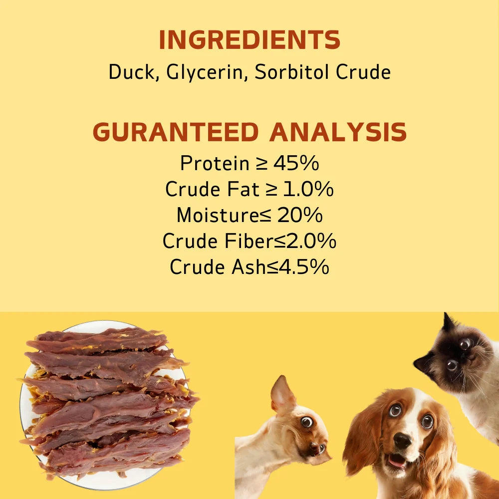 Dog Treats Made With Real Pure Duck