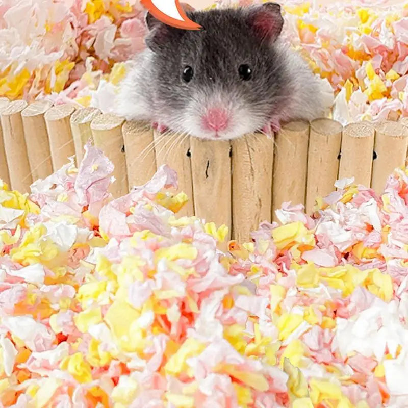 Natural Hamster Fluff Pet Bedding super fluffy
