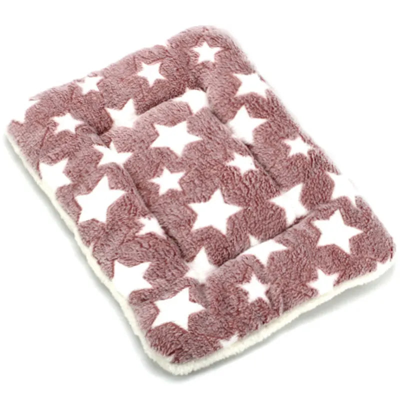 Soft Cat Bed Mats Short Plush Pet Sleeping Bed Mats