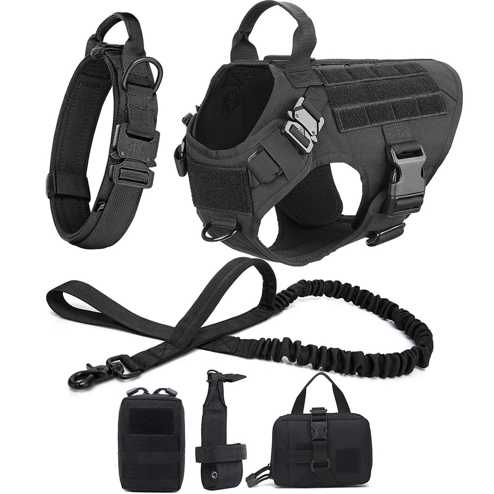 Dog Harness And Leash Set Pet Training Walking Vest