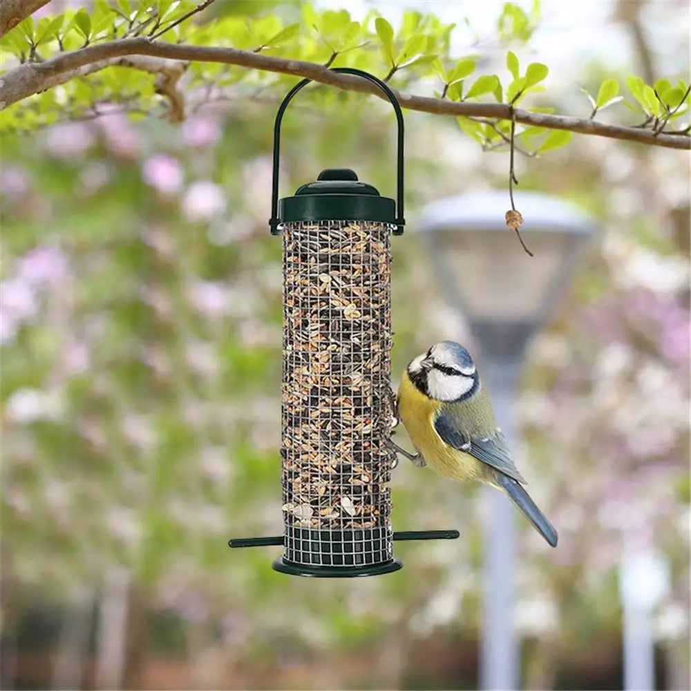 Bird Feeder Standing Dumplings Grease Ball Rack Holder Outdoor Food