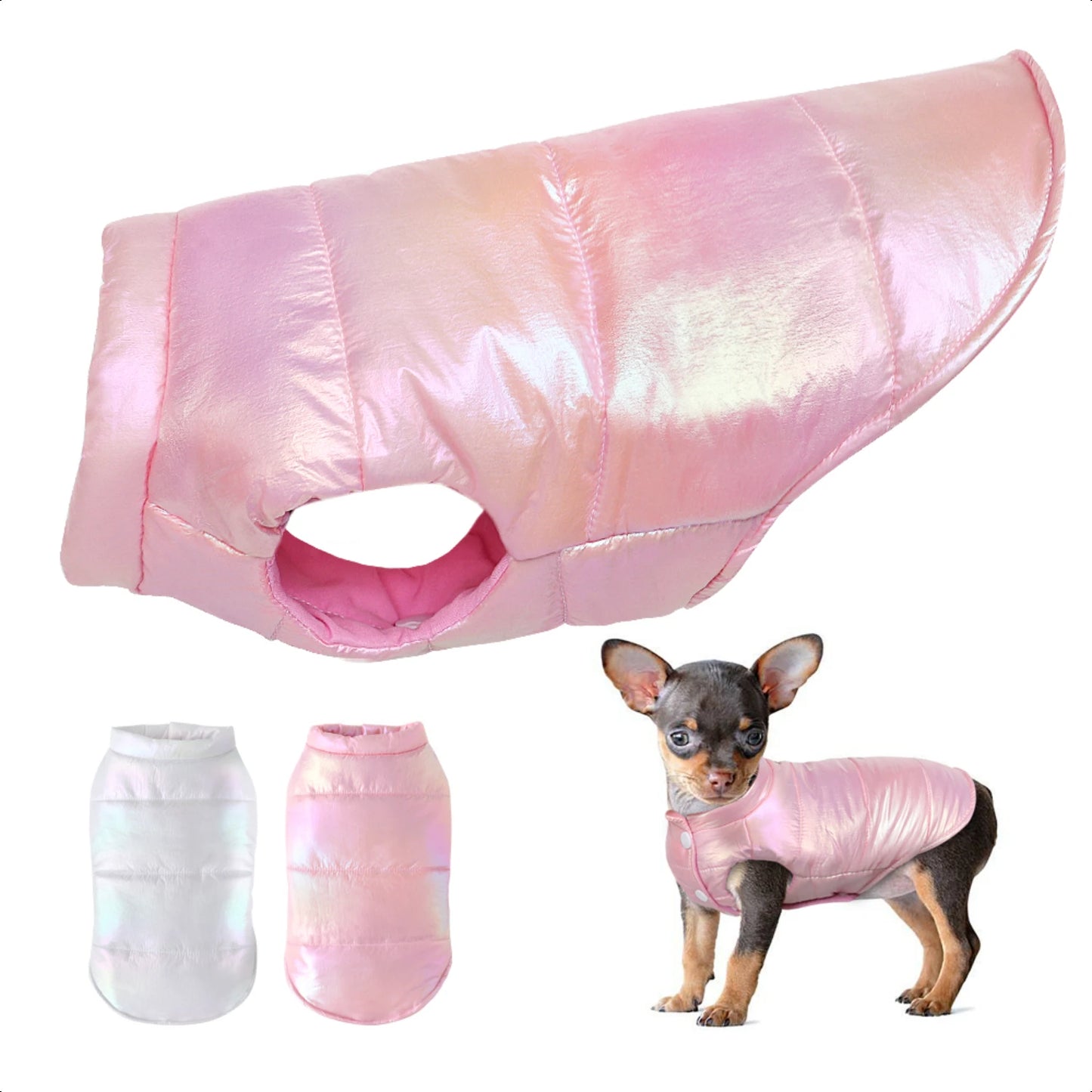 Fashionable and Warm Waterproof Pet Vest Coat