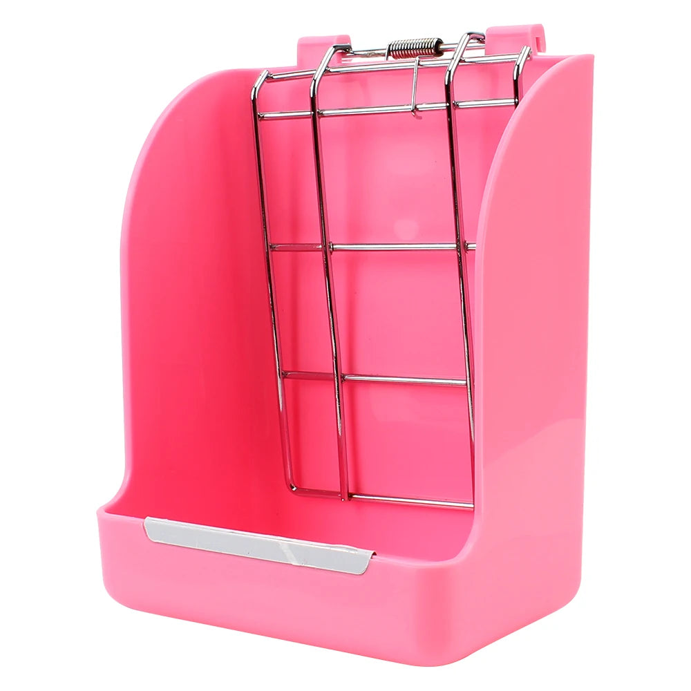 Grass Hay Bowl Rack Rabbit Food Basket