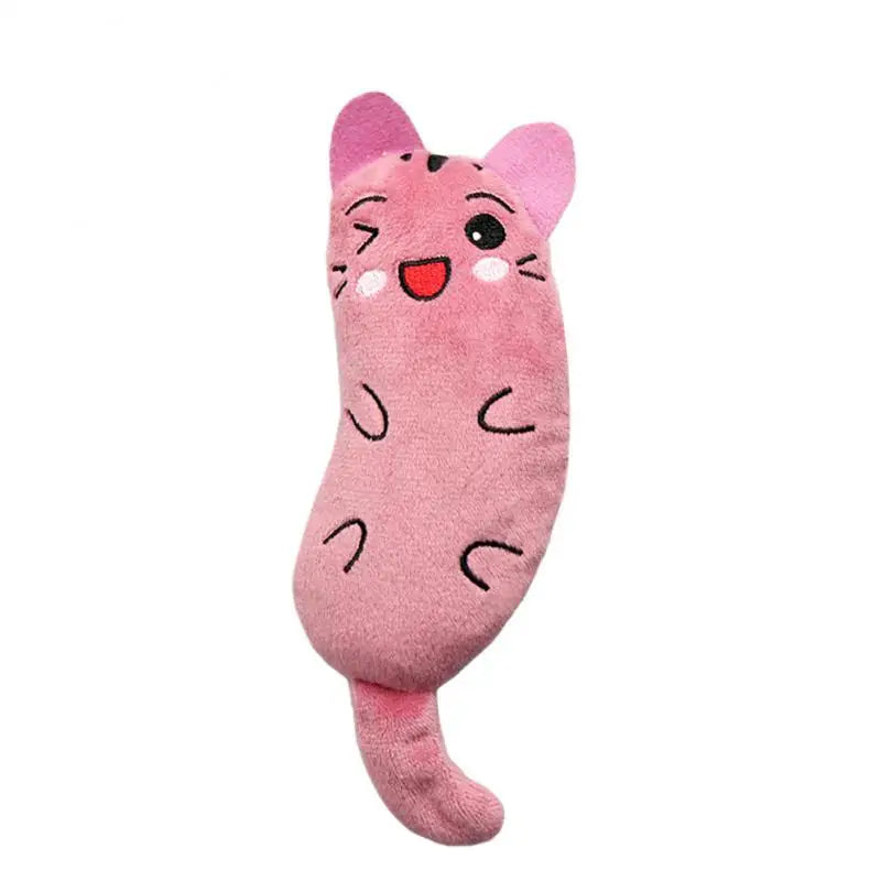 Cat Interactive Plush Cat Toy Chewing Squeaky Toy