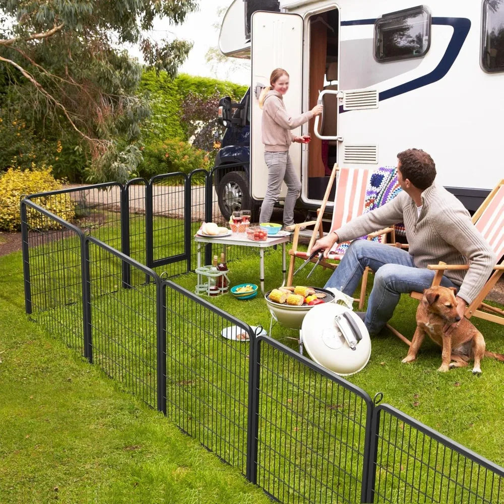 Extra Wide Dog Pen Collapsible Puppy Exercise Pen