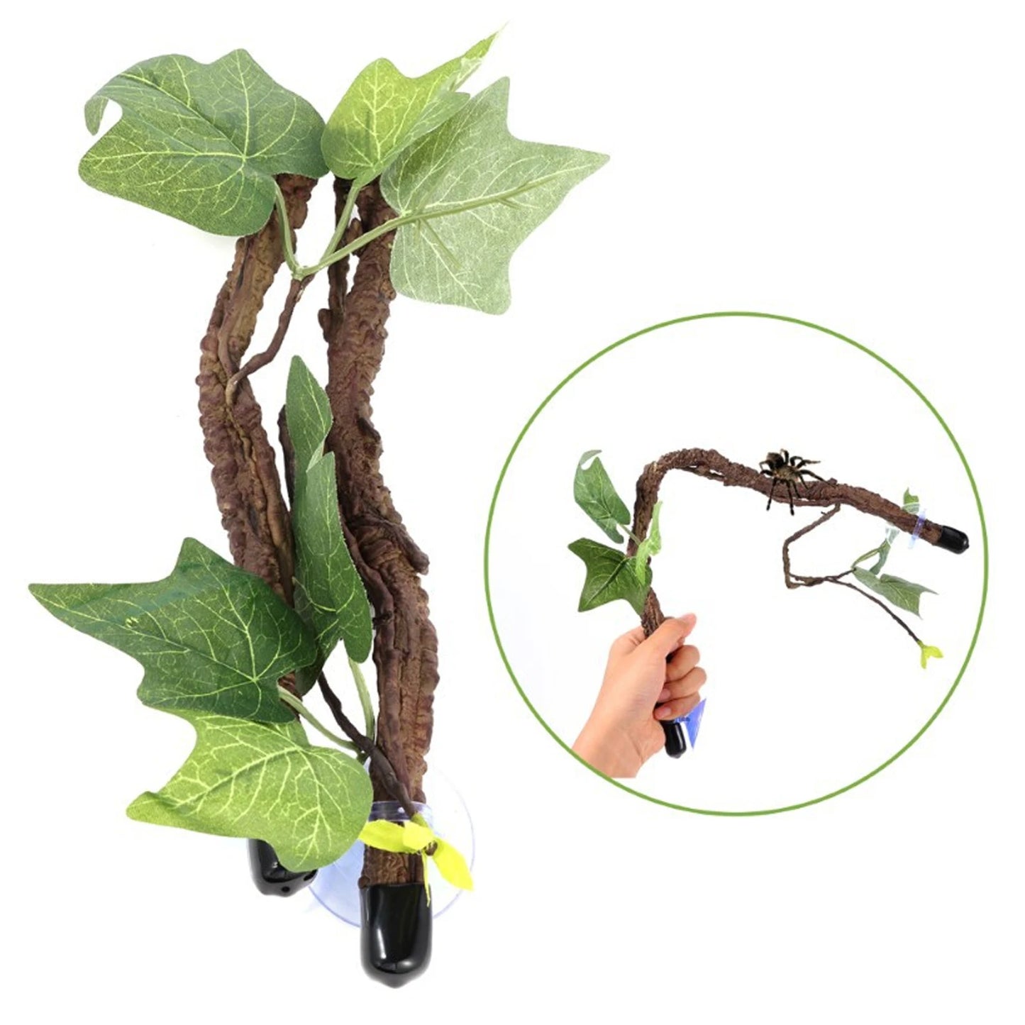 Reptile Corner Branch Terrarium Plant Decoration for Amphibian