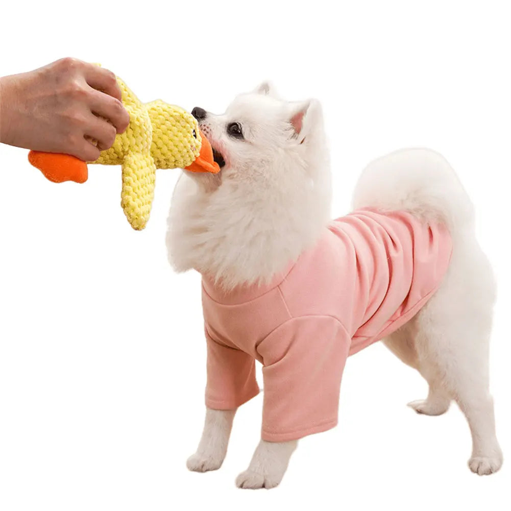 Dog Calming Duck Sound Toys Plush Toy
