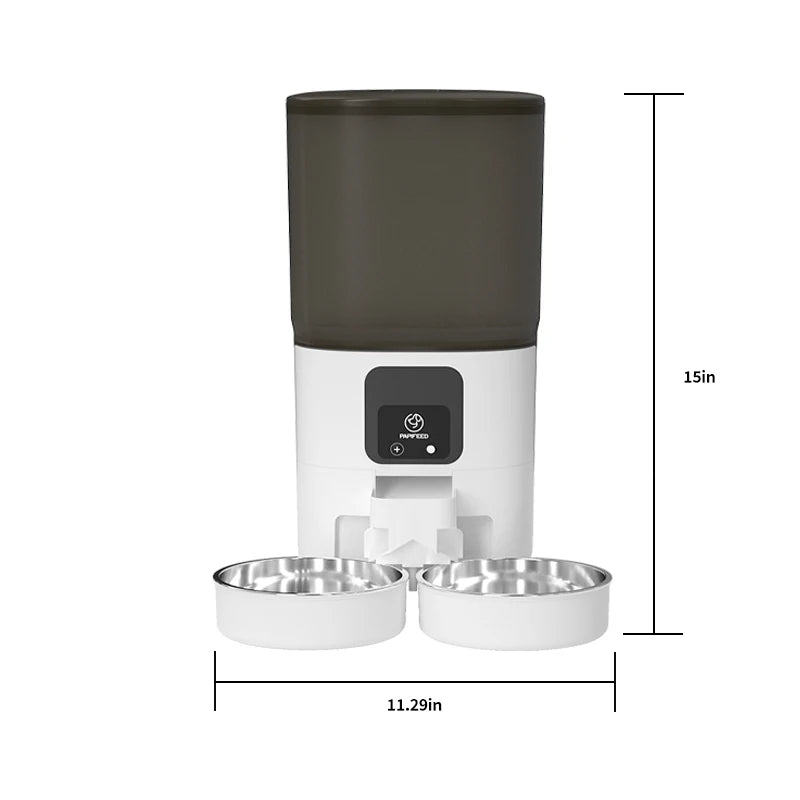 PAPIFEED cat double bowl automatic feeder
