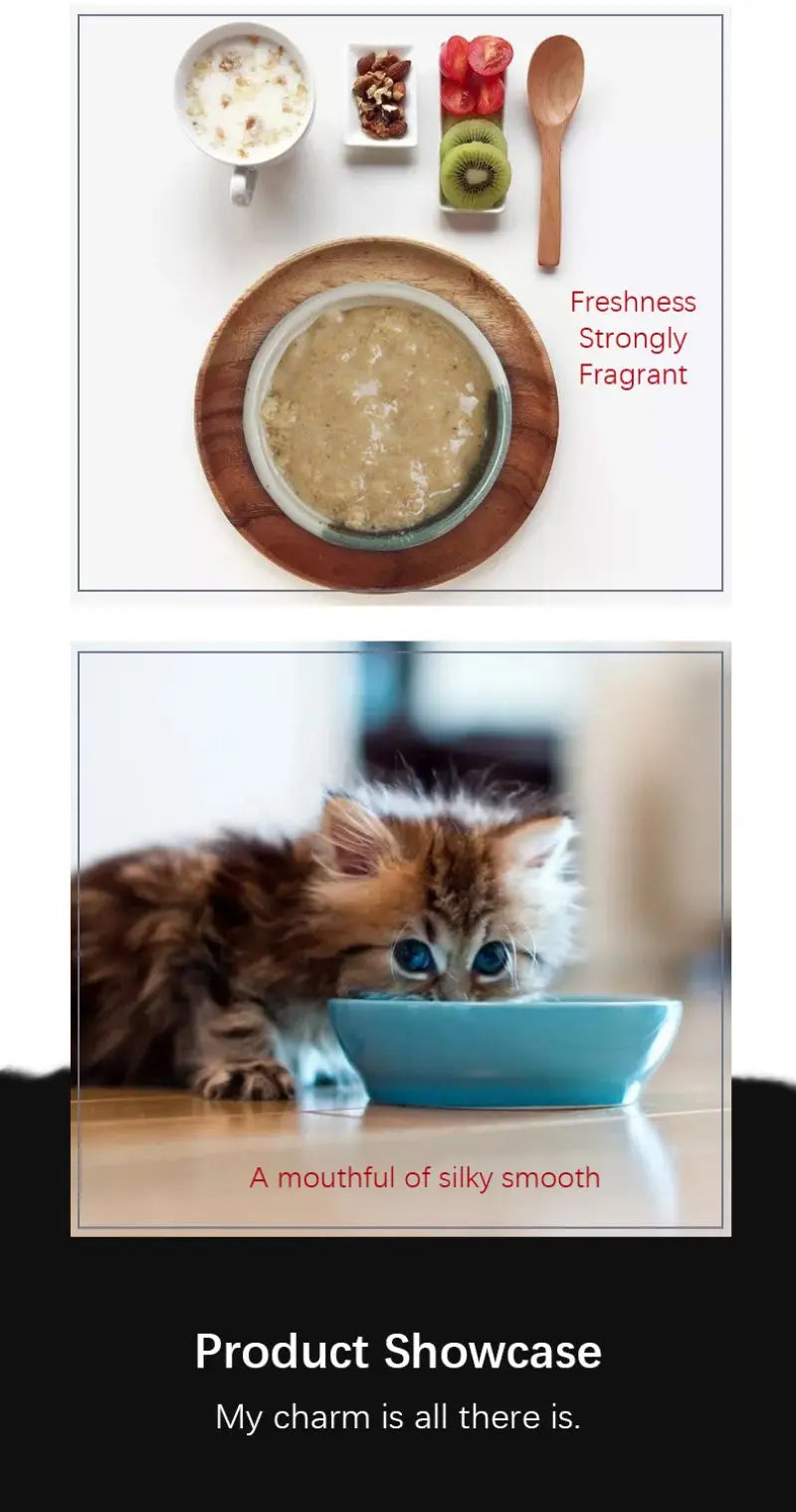 Wet Food Pet Cat Snacks Supplement Protein