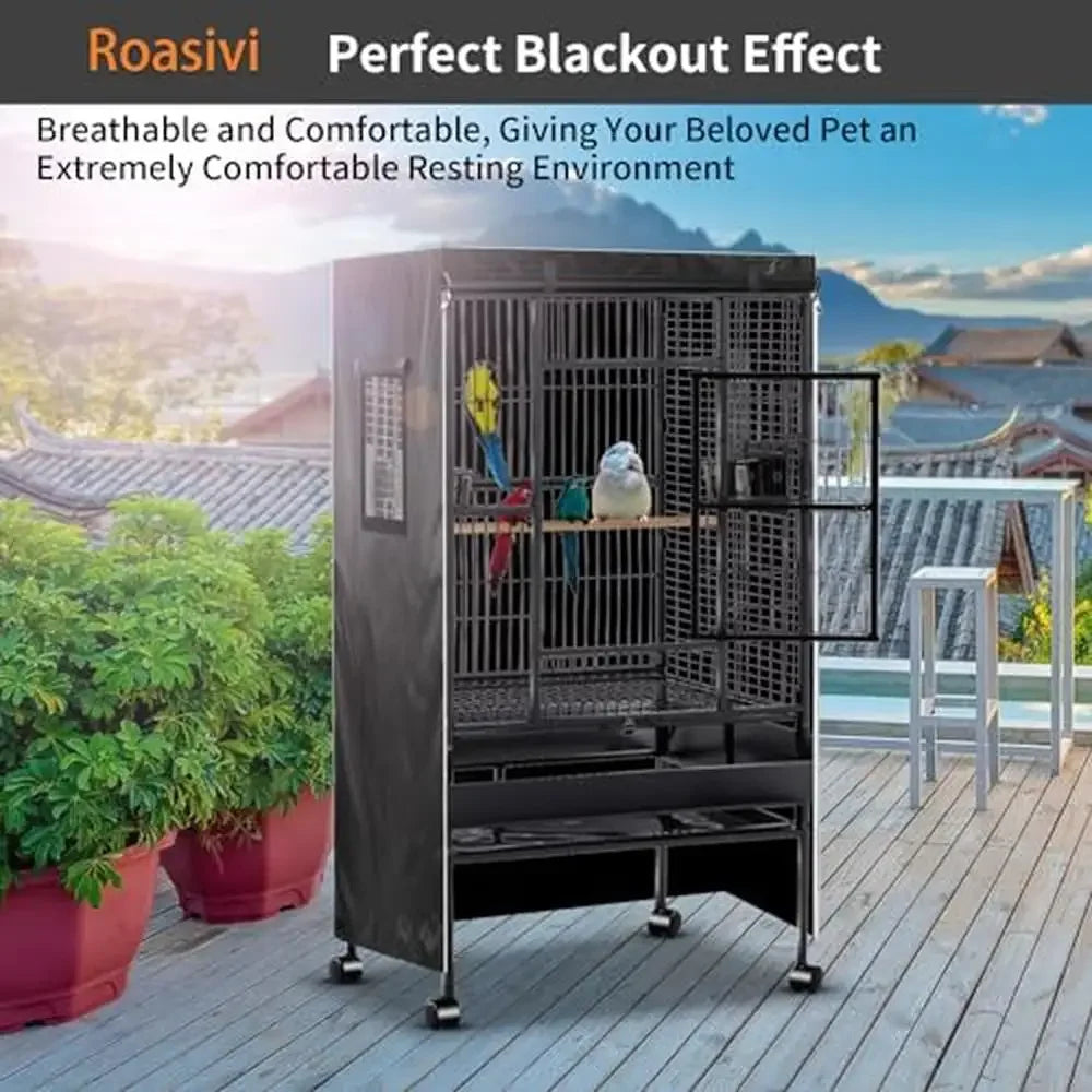 Birdcage Cover Black-Out Tear-Resistant