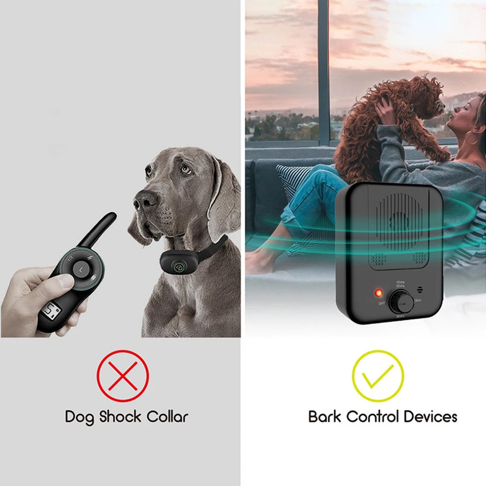Puppy Anti Bark Ultrasonic Suppressor Outdoor Anti Noise Dog Repeller Device