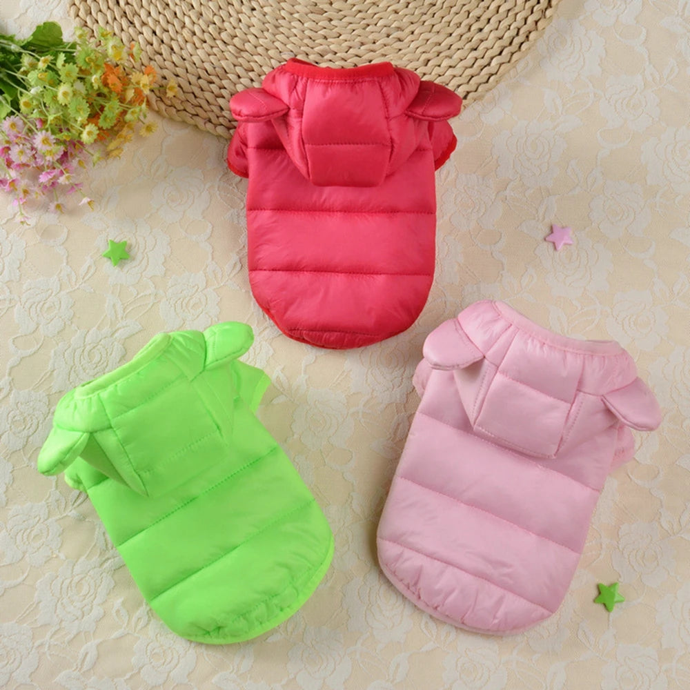 Autumn Winter Pet Clothes Hoodie Coat